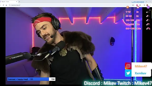 Mikev online show from September 11, 6:07 pm