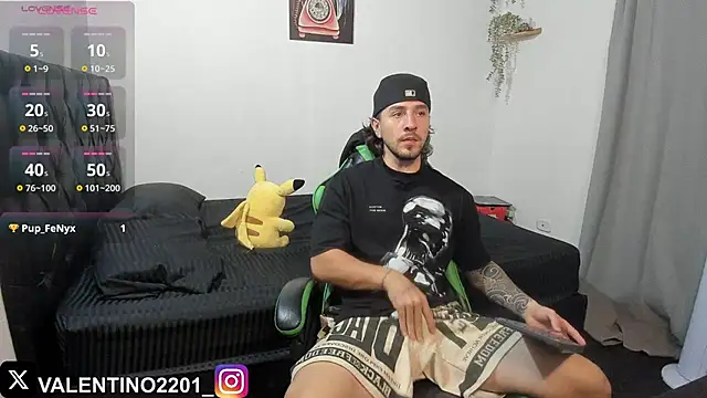 Valentino Xander online show from November 26, 2:25 am