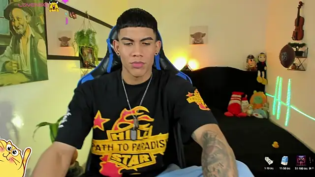 Damian latinxxx online show from March 27, 3:32 am