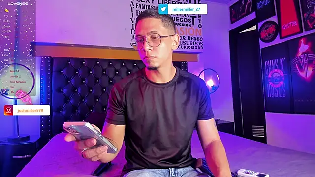 JoshMillerr  online show from February 3, 8:03 pm