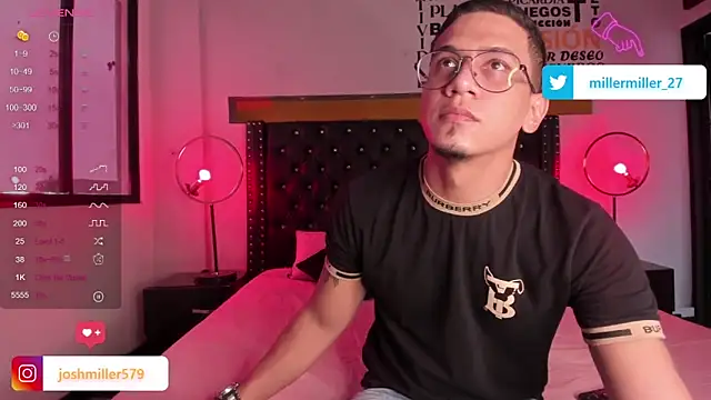 JoshMillerr  online show from February 18, 8:04 pm