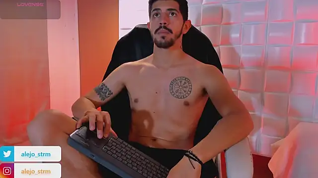 AlejandroStormm online show from September 18, 10:45 pm