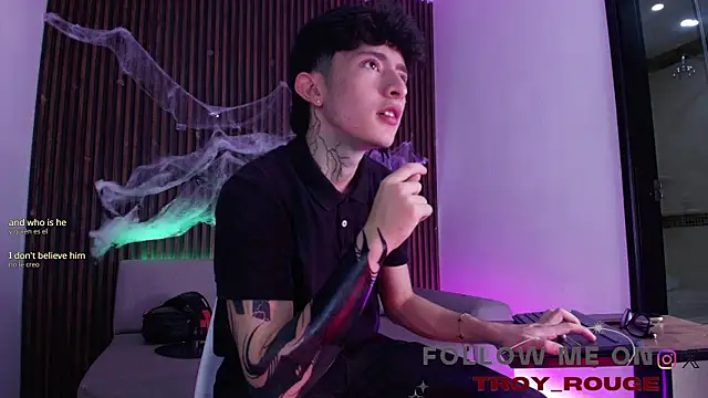 troy rouge online show from October 30, 7:26 pm