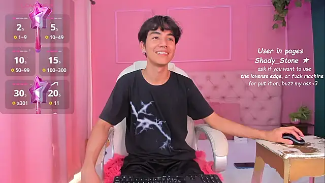 SHADY STONE online show from September 26, 9:01 pm