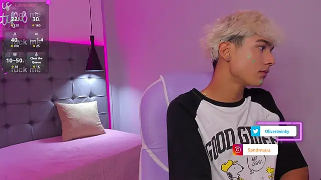 OliverTwinky online show from October 2, 8:35 pm