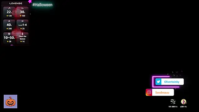 OliverTwinky online show from October 7, 1:59 pm