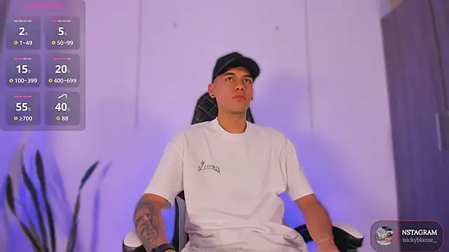 Nickyblazze  online show from November 9, 6:34 pm