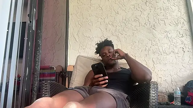 Snapshot of MrDaddyBlackNi9e chatting on October 2, 8:13 pm MrDaddyBlackNi9e online show from October 2, 8:13 pm