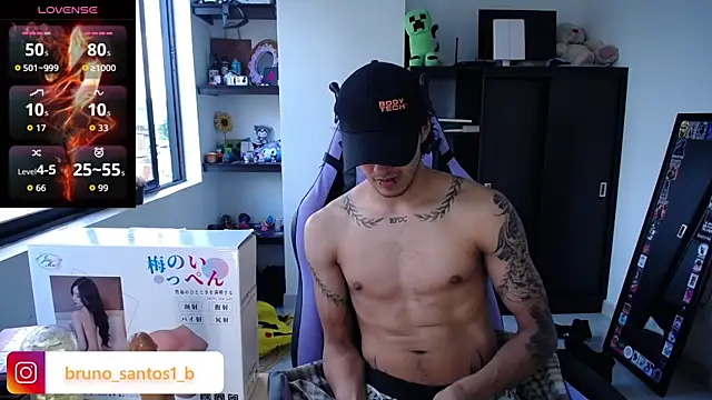 Bruno santos1 online show from June 12, 10:07 pm