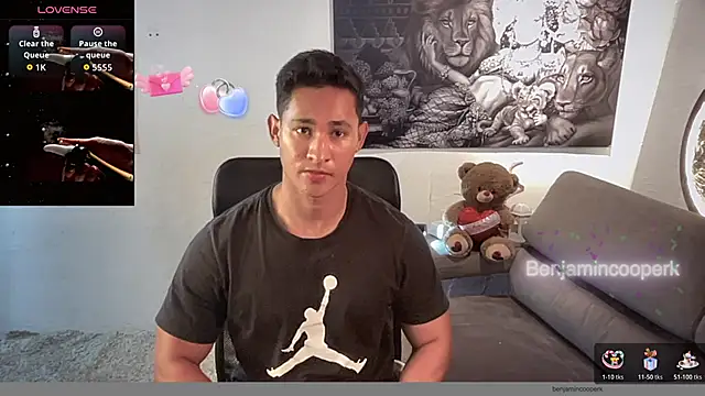 BenjaminCooperk online show from October 28, 10:07 am