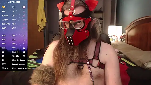 kinkywolf429 online show from February 3, 9:20 pm