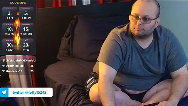 Snapshot of lefty15242 chatting on September 27, 4:32 am lefty15242 online show from September 27, 4:32 am