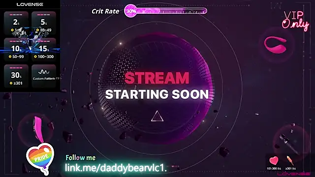 DaddybearVLC online show from February 4, 1:50 pm