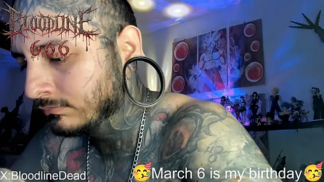 DEATHINK666XX online show from February 22, 6:20 pm