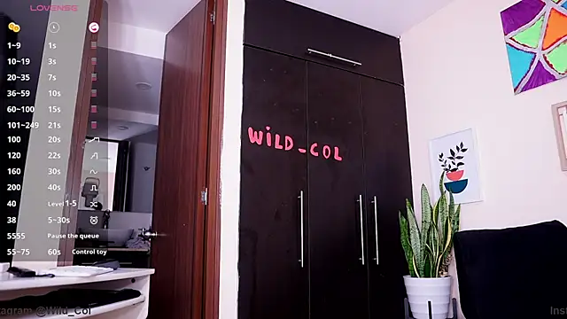 Snapshot of wild_col_ chatting on December 2, 11:05 pm wild col online show from December 2, 11:05 pm