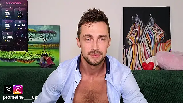 Promethe us online show from October 12, 11:15 am