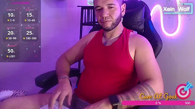 Snapshot of Xein_WoIf chatting on March 10, 3:01 am Xein WoIf online show from March 10, 3:01 am