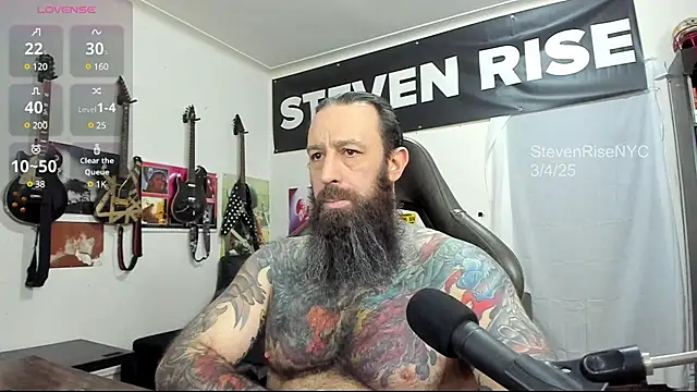 Snapshot of StevenRiseNYC chatting on March 4, 1:59 pm StevenRiseNYC online show from March 4, 1:59 pm