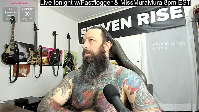 Snapshot of StevenRiseNYC chatting on March 21, 1:01 pm StevenRiseNYC online show from March 21, 1:01 pm