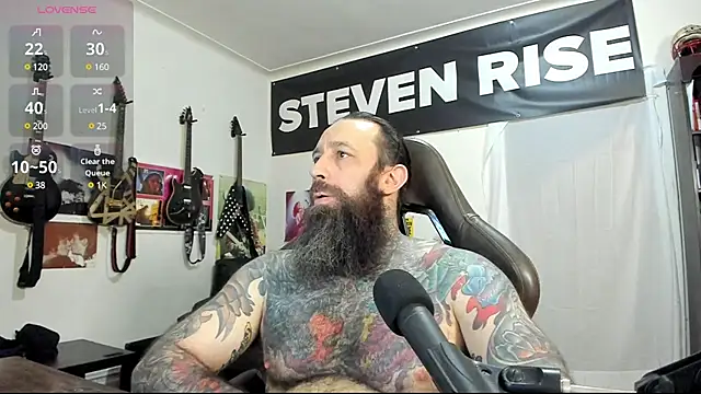 Snapshot of StevenRiseNYC chatting on February 26, 12:47 pm StevenRiseNYC online show from February 26, 12:47 pm
