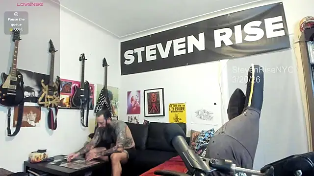 StevenRiseNYC online show from March 20, 12:42 pm