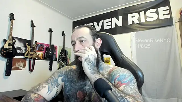 StevenRiseNYC online show from November 8, 1:25 pm