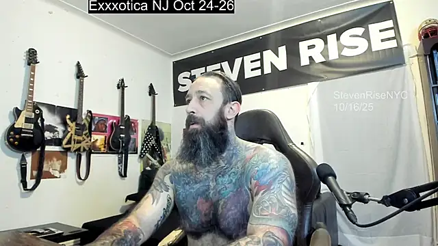 Snapshot of StevenRiseNYC chatting on October 16, 12:57 pm StevenRiseNYC online show from October 16, 12:57 pm