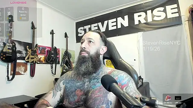 StevenRiseNYC online show from January 19, 2:08 pm